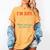 I'm Shy Please Come Over & Talk To Me Introvert Shying Women's Comfort Colors T-Shirt Mustard I'm Shy Please Come Over & Talk To Me Introvert Shying Women's Comfort Colors T-Shirt Mustard