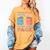 I'm So Glad We'Re On The Same Page Book Lover Writer Women's Comfort Colors T-Shirt Mustard