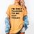 I'm Only Talking To My Cat Today Introvert Chalk Women's Comfort Colors T-Shirt Mustard