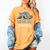 Indoor Cat Energy Raccoon Introvert Anti Social Mascot Women's Comfort Colors T-Shirt Mustard