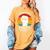 Introvert Antisocial Men Women Kids Boys Girls Women's Comfort Colors T-Shirt Mustard