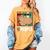 Introvert Capybara Rodent Animal Lover Antisocial Retro Women's Comfort Colors T-Shirt Mustard