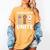 Introvert Unite Kitty Paws Raise Introverted Gathering Women's Comfort Colors T-Shirt Mustard