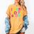 Introvert I Want To Be Alone Retro Wavy Women's Comfort Colors T-Shirt Mustard Introvert I Want To Be Alone Retro Wavy Women's Comfort Colors T-Shirt Mustard