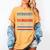 Introvert But Willing To Discuss Politics USA Elections 2024 Women's Comfort Colors T-Shirt Mustard