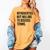 Introverted Tennis Player Tennis Introvert Women's Comfort Colors T-Shirt Mustard
