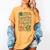 Introverted But Willing To Discuss Plants Botanical Women's Comfort Colors T-Shirt Mustard