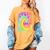 Its A Good Day To Read Book Kids Boys Girls Reading Graphic Women's Comfort Colors T-Shirt Mustard