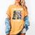 It's Not Hoarding If It's Books ShirtDragon Reading Book Women's Comfort Colors T-Shirt Mustard