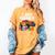 I Just Crushed Preschool Monster Truck Graduation Women's Comfort Colors T-Shirt Mustard