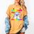 I Just Crushed Preschool Pre-K Preschoolers Graduation Women's Comfort Colors T-Shirt Mustard