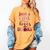 JUST A GIRL WHO LOVES BOOKS LIBRARIAN BOOK LOVERS BOOKWORM Women's Comfort Colors T-Shirt Mustard