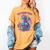 Just a Girl Who Loves Dragons And Books Women's Comfort Colors T-Shirt Mustard