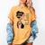 Just a Girl Who Has Tattoos And Love Books Tattooed Inked Women's Comfort Colors T-Shirt Mustard