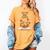 Just One More Chapter Book Lovers Floral Women's Comfort Colors T-Shirt Mustard Just One More Chapter Book Lovers Floral Women's Comfort Colors T-Shirt Mustard