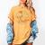 Just One More Chapter Skeleton Reading Book Scaft Beanie Women's Comfort Colors T-Shirt Mustard