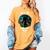 Just Me And My Yeti Retro Sunset Mountain Hiking Introvert Women's Comfort Colors T-Shirt Mustard Just Me And My Yeti Retro Sunset Mountain Hiking Introvert Women's Comfort Colors T-Shirt Mustard