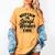 Keep Calm The Social Worker Is Here Graduation Work Job Women's Comfort Colors T-Shirt Mustard
