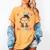 Kids 8th Grade Nailed It Monkey Graduation Women's Comfort Colors T-Shirt Mustard