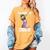 Kids Class Of 2029 Shirt Graduation Dabbing Mermaid Shirt Women's Comfort Colors T-Shirt Mustard