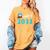 Kids Class Of 2031 Graduation Year T-Shirt Back To School Women's Comfort Colors T-Shirt Mustard