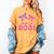 Kids Class Of 2031 Kindergarten Girls Graduation T-Shirt Women's Comfort Colors T-Shirt Mustard
