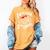 Kids I Crushed 2nd Grade Monster Truck School Graduation Women's Comfort Colors T-Shirt Mustard