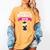 Kids Kindergarten Graduate 2018 Graduation Girls Women's Comfort Colors T-Shirt Mustard