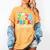 Kids Pre-K Graduate 2025 Preschool Graduation Class Of 2025 Kids Women's Comfort Colors T-Shirt Mustard