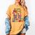 Kids So Long Kindergarten Here I Come Pre-K Graduation Graduate Women's Comfort Colors T-Shirt Mustard
