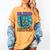 Be Kind Rewind 90s VHS Nostalgia Retro Women's Comfort Colors T-Shirt Mustard