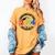 Kindergarten Graduation 2024 Graduate Last Day Of School Women's Comfort Colors T-Shirt Mustard