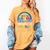 Kindergarten Graduation 2026 Pre-k Graduate Kids Boys Girls Women's Comfort Colors T-Shirt Mustard