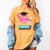 Kindergarten Graduation Tee Shirt Pink Owl T-Shir Women's Comfort Colors T-Shirt Mustard