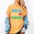 Kiss Me I'm A Grad 2018 Senior Graduation Women's Comfort Colors T-Shirt Mustard