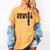 Lacrosse Senior Night Lacrosse Senior 2025 Graduation 29 Women's Comfort Colors T-Shirt Mustard