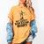 Law School Graduation My Lucky Bar Exam Shirt Lawyer Women's Comfort Colors T-Shirt Mustard
