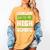 Leveling Up To High School Tee Shirt Gaming Graduation Women's Comfort Colors T-Shirt Mustard