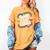Library Book Fair Vibe Groovy Retro School Reading Nostalgic Women's Comfort Colors T-Shirt Mustard