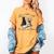 Life Better With 2 Cats Books Kitten Kitty Women Girls Kids Women's Comfort Colors T-Shirt Mustard