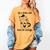 Life Is Better With Books Cats And Coffee Shirt Women's Comfort Colors T-Shirt Mustard
