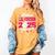 Lil Cousin Of a 2025 Graduate Prom Graduation 25 VolleyBall Women's Comfort Colors T-Shirt Mustard