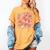 Lil Miss Third 3rd Grade Grad Graduation Last Day Girls Kid Women's Comfort Colors T-Shirt Mustard