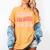 Literacy And Justice For All Book Lover Women's Comfort Colors T-Shirt Mustard
