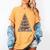 Literary Book Tree Bookish Shelf Art For Avid Readers Women's Comfort Colors T-Shirt Mustard