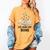 Live Laugh & Love Books Reading Butterfly Book Lover Bookish Premium Women's Comfort Colors T-Shirt Mustard