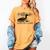 Loon Bird Pun Leave Me A Loon Nature For Introverts Women's Comfort Colors T-Shirt Mustard Loon Bird Pun Leave Me A Loon Nature For Introverts Women's Comfort Colors T-Shirt Mustard