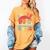I Love 90's Music Retro Style Nostalgia Cassette 1990s Party Women's Comfort Colors T-Shirt Mustard