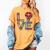 Love Books Reading Women's Comfort Colors T-Shirt Mustard