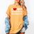 I Love My Introvert Husband I Heart My Introvert Husband Women's Comfort Colors T-Shirt Mustard